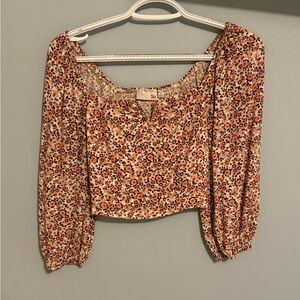 Kohl’s “So” Brand Floral Juniors’ Top (Size S)